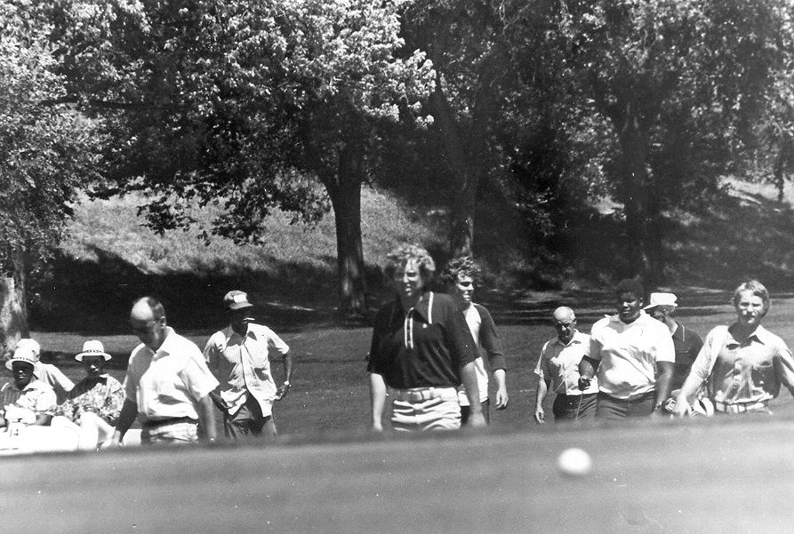 1971 Upper Midwest Bronze Open Golf Tournament - Steve Howe - 5th Green - Hiawatha Golf Course