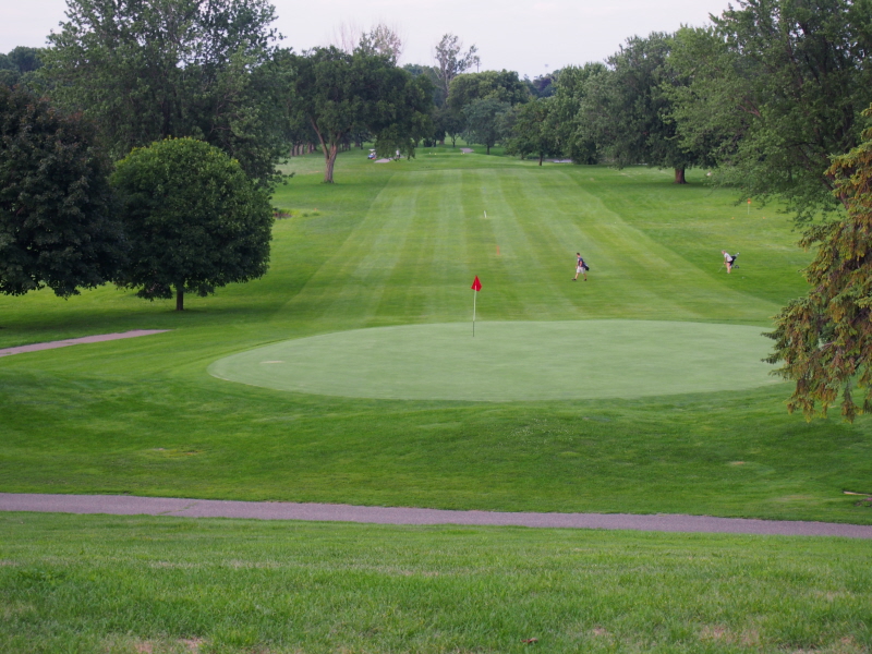 Hiawatha Golf Course - 9th Hole - 2017