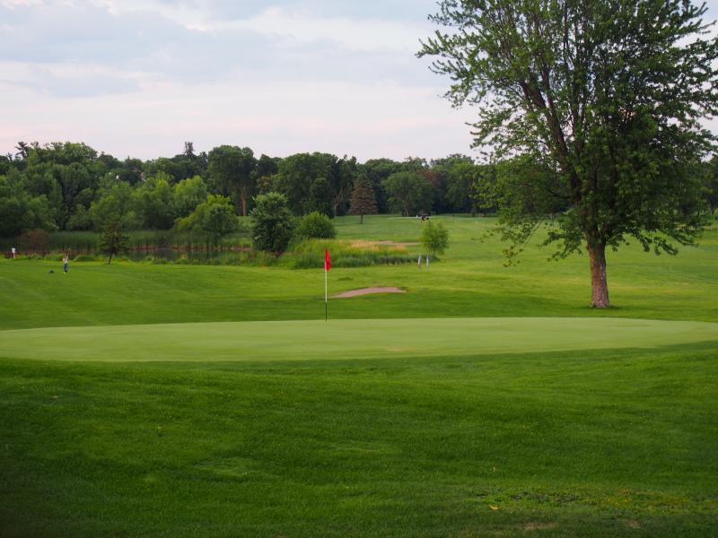 Hiawatha Golf Course - 6th Green - 2017